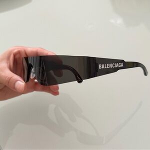 Balenciaga Glossy Black Eyewear